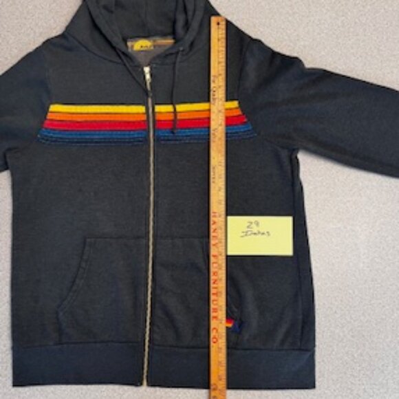 Aviator Nation 5 Stripe Hoodie XL - Picture 6 of 8